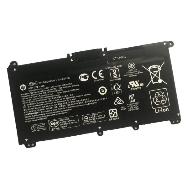 HP TF03XL for HP Pavilion 14-BK 14-BF 14-BF050WM BF040WM BF102TX BF155TX BF195TX BK091ST BK061ST 15-CC 15-CD 15-CK 17-AR 15-CC610MS CC123CL CC563ST CD040WM CD042NR CD075NR Laptop Battery