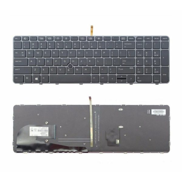 HP Elitebook 755 G3 850 G3 850 G4 Zbook 15U G3 821177-001 NSK-CY2BV Backlit Laptop Keyboard