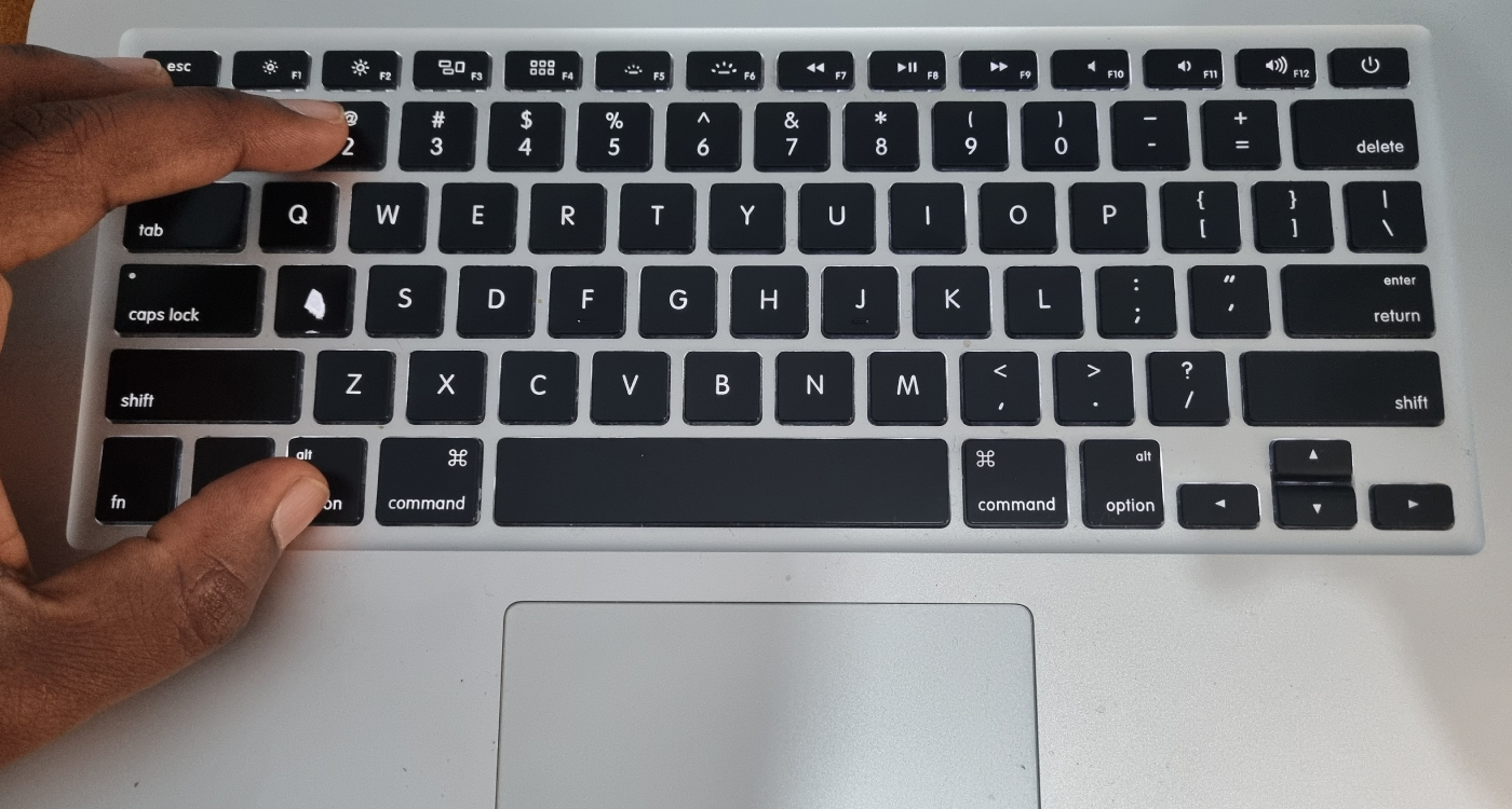 How to Type the @ Symbol on a Laptop Keyboard