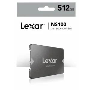 Lexar 512GB NS100 2.5” SATA III (6Gb/s) Laptop Internal SSD LNS100-512RB