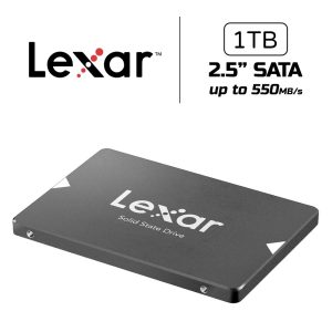 Lexar NS100 1TB 2.5” SATA III (6Gb/s) Laptop Internal SSD (LNS100-1TRB)