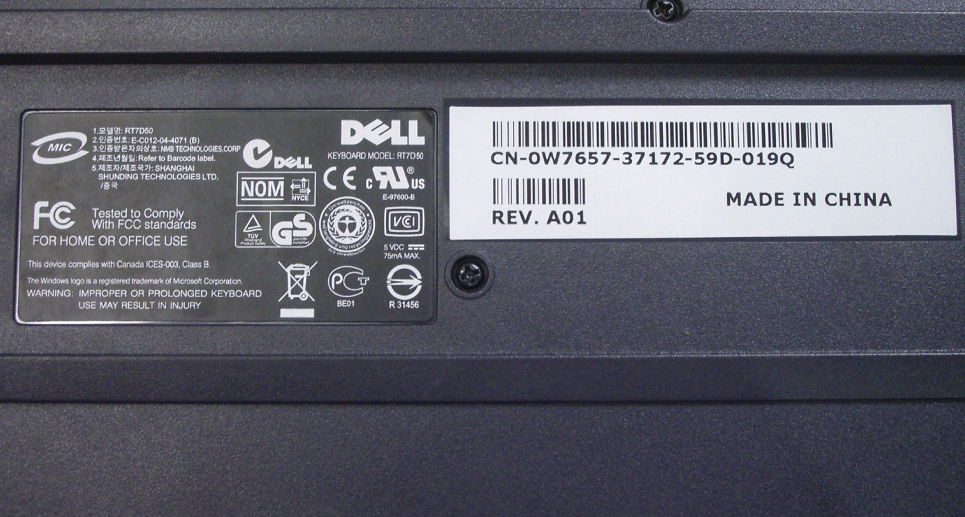 How to find your DELL laptop model number