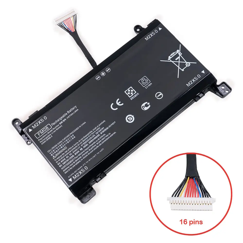 FM08XL HP Omen 17-AN Series Original Laptop Notebook Battery