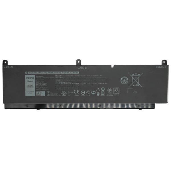 IZKROR PKWVM Dell Precision 7550 7750 7560 7760 / P44E P93F P44E001 P44E002 P93F001 P93F002 Series C903V 0CR72X CR72X 068N03 0447VR Laptop Battery