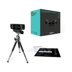 Logitech C922 Webcam with Tripod Stand – 960-001088