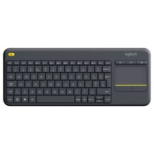 Logitech K400 Plus Wireless Keyboard with Touchpad - Black - 920-007145