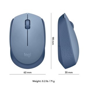 Logitech M171 Wireless Mouse - Blue Gray - 910-006866