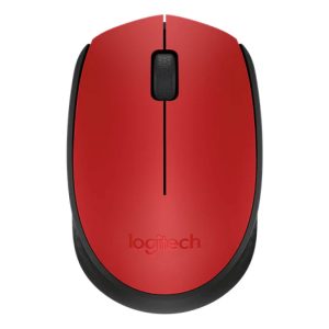 Logitech M171 Wireless Mouse - Red - 910-004641