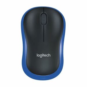 Logitech M185 Wireless Mouse - Blue - 910-002236