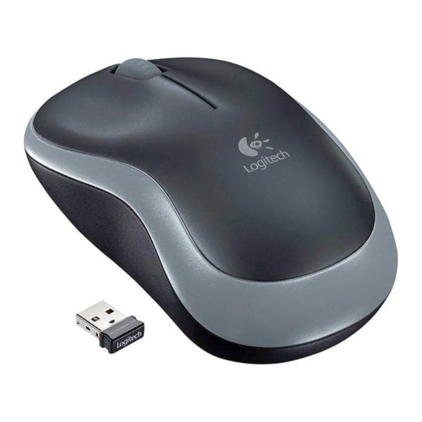 Logitech M185 Wireless Mouse - Swift Grey - 910-002235