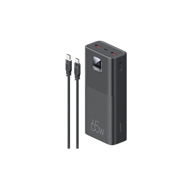 USAMS-AT 65W Fast Charging Kit 30000mAH Laptop Power Bank