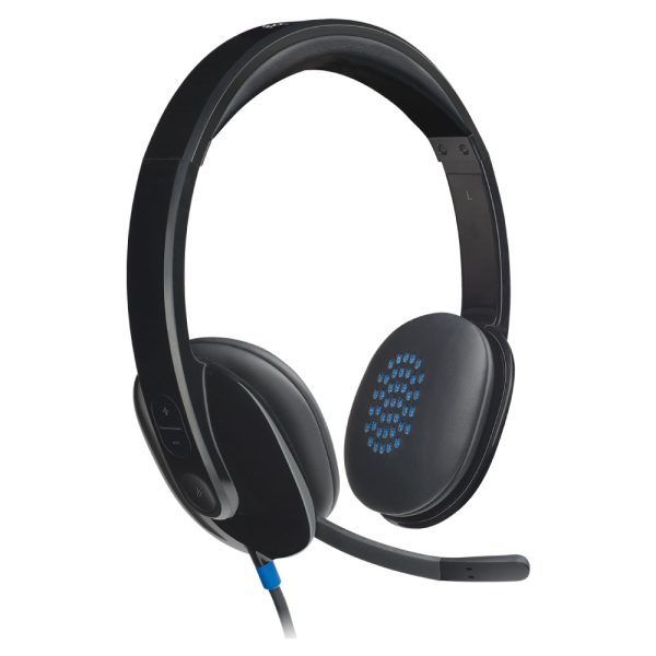 Logitech H540 USB Computer Headset with Noise - Cancellation