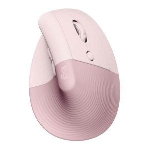 Logitech Lift Bluetooth Vertical Ergonomic Mouse - Rose