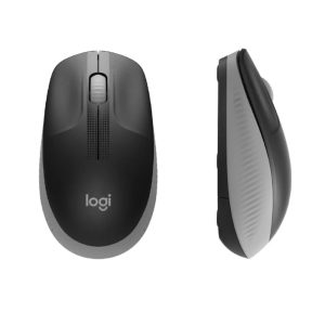 Logitech M190 Full-Size Wireless Mouse – Mid Grey