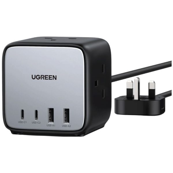 UGREEN DigiNest Cube Power Strip (3 AC outlets + 65W 2A2C) - UG-90906