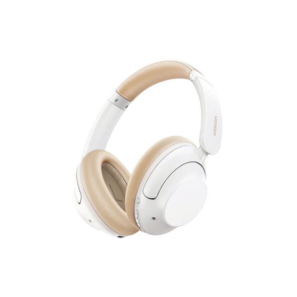 UGREEN HiTune Max5 Hybrid Active Noise-Cancelling Headphones - White - UG-15809