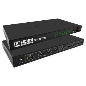 8 Way Port Channel HDMI Splitter