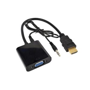 HDMI to VGA Adapter Converter/ Adapter With Audio