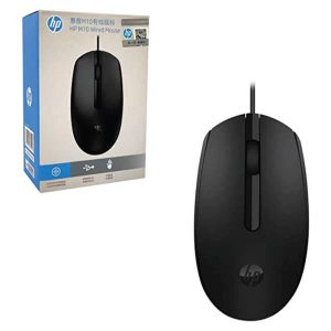 HP USB Wired Mouse M10 - Black