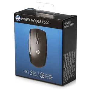 HP X500 Wired USB Mouse