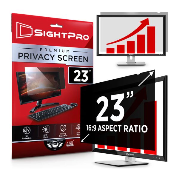 23" Monitor Privacy Screen Filter