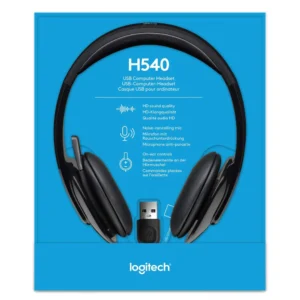 Logitech H540 USB Computer Headset (981-000510) – Premium Sound and Comfort in Kenya