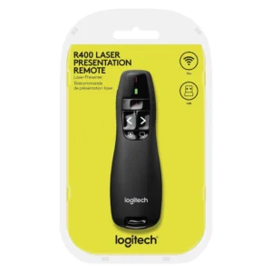 Logitech R400 Wireless Presenter Remote Control (910-001356) – Perfect for Presentations in Kenya