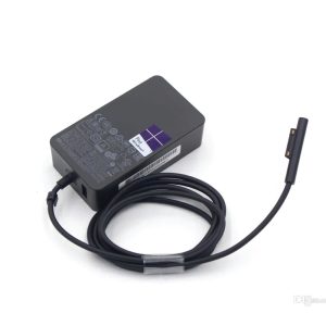 Microsoft Surface Pro 3, 4, 5 Charger 36W 12V 2.58A Power Adapter with USB Port