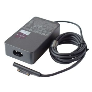 Original Microsoft Surface Pro 65W Charger 15V 4A with USB Port – for Surface Pro 3–9, Surface Book 1–3, Surface