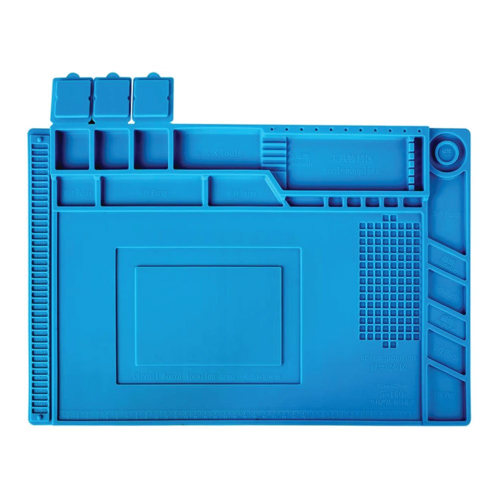 Heat Resistant Silicone Soldering Repair Mat – Workbench Pad for ...