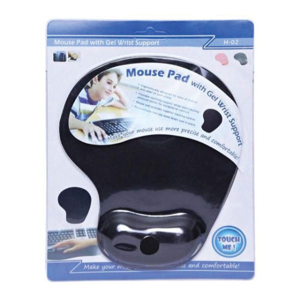 Armrest Mouse Pad With Gel Wrist Support