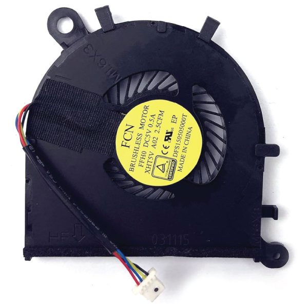 CPU Fan for Dell XPS 13 9343 9350 9360 P54G 0XHT5V XHT5V W0J86 0W0J86