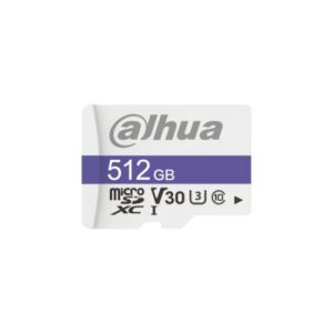 Dahua 512GB MicroSD Card Class 10 U3 V30 – DHI-TF-C100/512GB