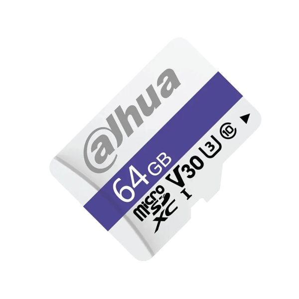 Dahua 64 GB Class C10, U3, V30 MicroSD Card - DHI-TF-C100/64GB