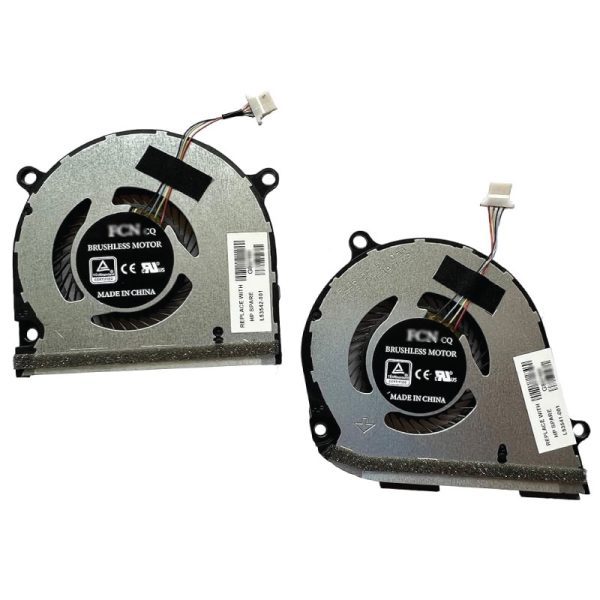HP Envy X360 15-DS 15-DR 15M-DR 15M-DS CPU GPU Cooling Fan L53542-001 L53541-001