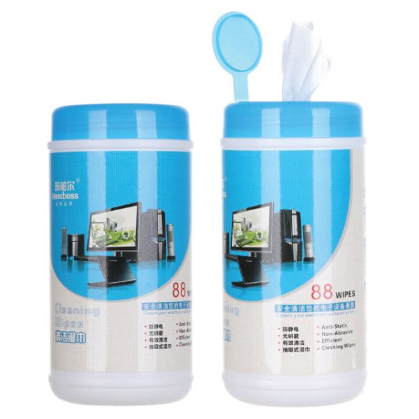 Handboss soft non-woven cleaning wipes