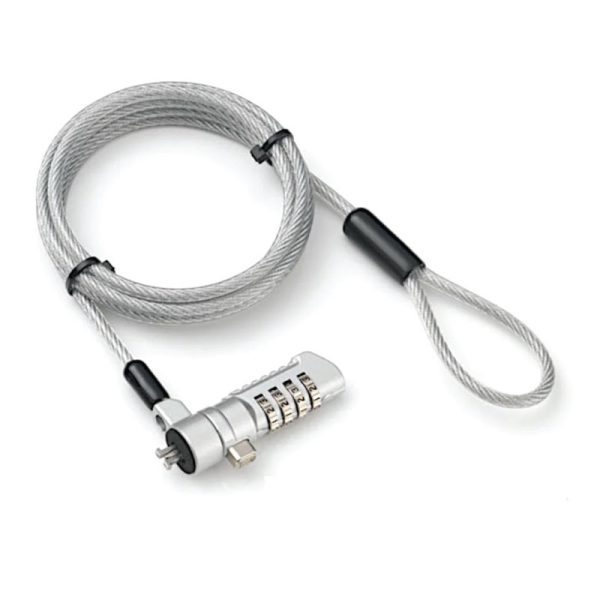 Laptop Lock Security Cable 2m with 4 Digit Combination Lock