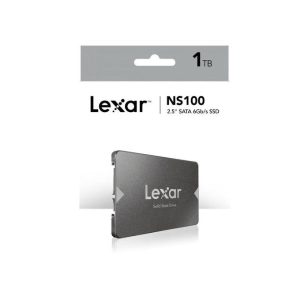 Lexar 1TB NS100 2.5-Inch SATA III 6Gb/s SSD – Up to 550MB/s Read, 500MB/s Write