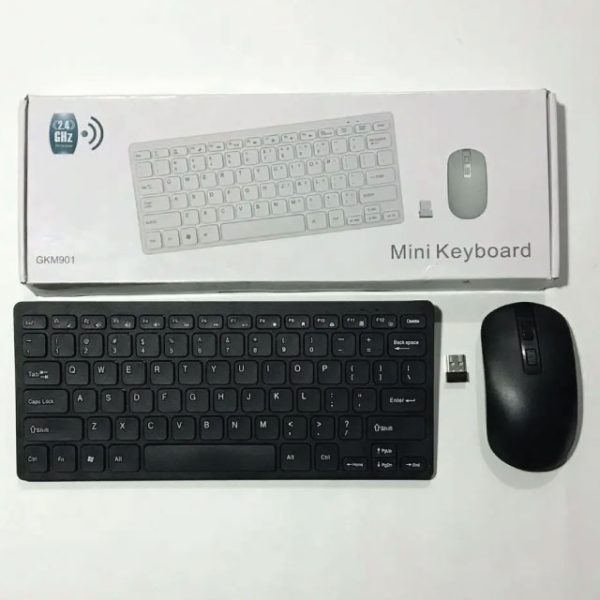 Mini Wireless Keyboard & Mouse Combo