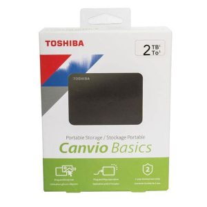 Toshiba 2TB Canvio Basics USB 3.0 Portable External Hard Drive