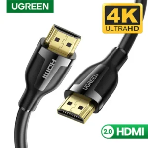 UGREEN 20m HDMI 4K Male-to-Male Cable – High-Speed Video & Audio – Black – HD104