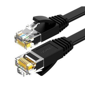 UGREEN 3m Cat6 U/UTP Ethernet LAN Cable – High-Speed Network Cable (Black) – NW102