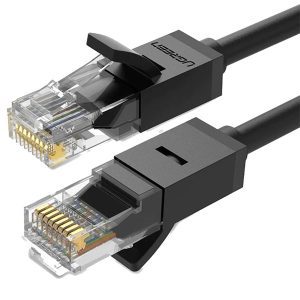 UGREEN 5m Cat6 U/UTP Ethernet LAN Cable – High-Speed Network Cable (Black) – NW102