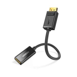 UGREEN DisplayPort to HDMI Female Converter – Full HD 1080P – White – MM137