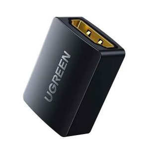 UGREEN HDMI Female to Female Adapter – High-Speed Video & Audio – Black – 20107