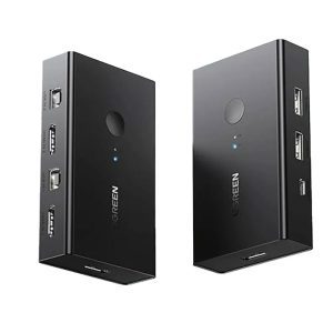 UGREEN 2-In-1 HDMI Switch Box – KVM Switching – CM200 – High-Speed Video & Audio