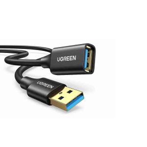 UGREEN 3m USB 3.0 Type-A Male to Female Extension Cable – High-Speed Data Transfer – Black – US129