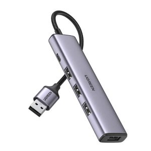 UGREEN USB 3.0 to 4-Port USB 3.0 Hub – High-Speed Data Transfer – CM473
