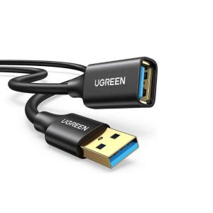UGREEN USB-A Male to USB-A Female Extension Cable – High-Speed Data Transfer – US129