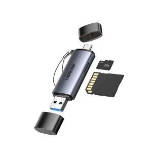 UGREEN USB-C & USB-A Dual Interface Card Reader – CM185